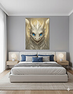Canvas Painting #0001-1 - DRAGON - Image 2