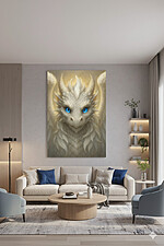 Canvas Painting #0001 - DRAGON - Image 2