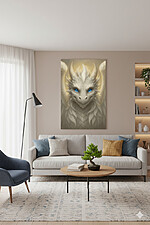 Canvas Painting #0001-2 - DRAGON - Image 2