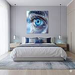 Canvas Painting #0004 - FROZEN EYE - Image 2