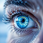 Canvas Painting #0004 - FROZEN EYE