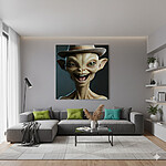 Canvas Painting #0003-2 - ALIEN - Image 2