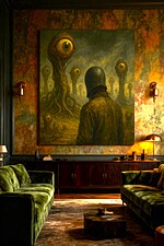 Canvas Painting #0005 - THE FOREST - Image 2