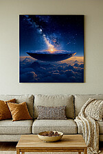 Canvas Painting #0023 - ARRIVAL - Image 2