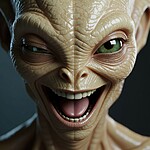 Canvas Painting #0003-1 - ALIEN