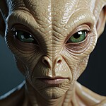 Canvas Painting #0003 - ALIEN